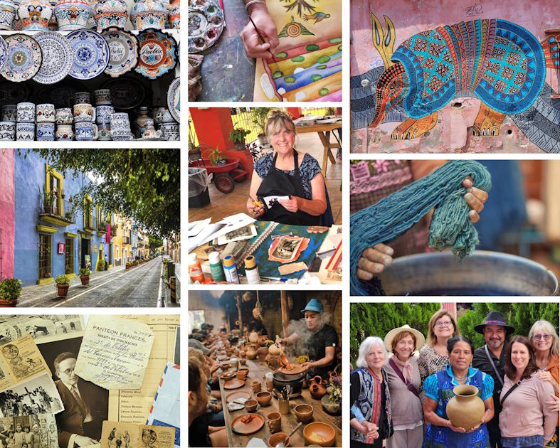 Click here to learn more about these art retreats in Oaxaca and Puebla, Mexico!
