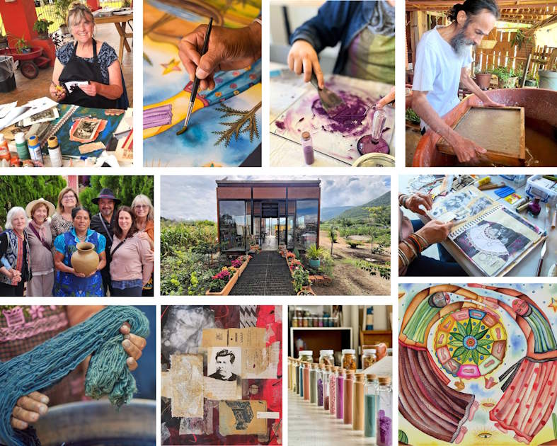 Click here to learn more about these art workshops in Oaxaca, Mexico!