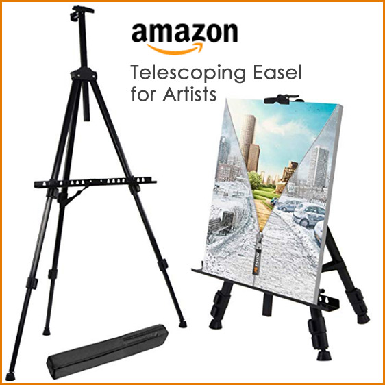 best portable telescoping easel for painting plein air