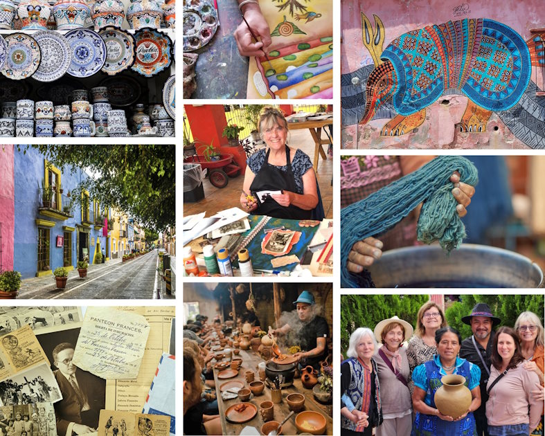 Learn more about this Art Workshop in Oaxaca, Mexico!